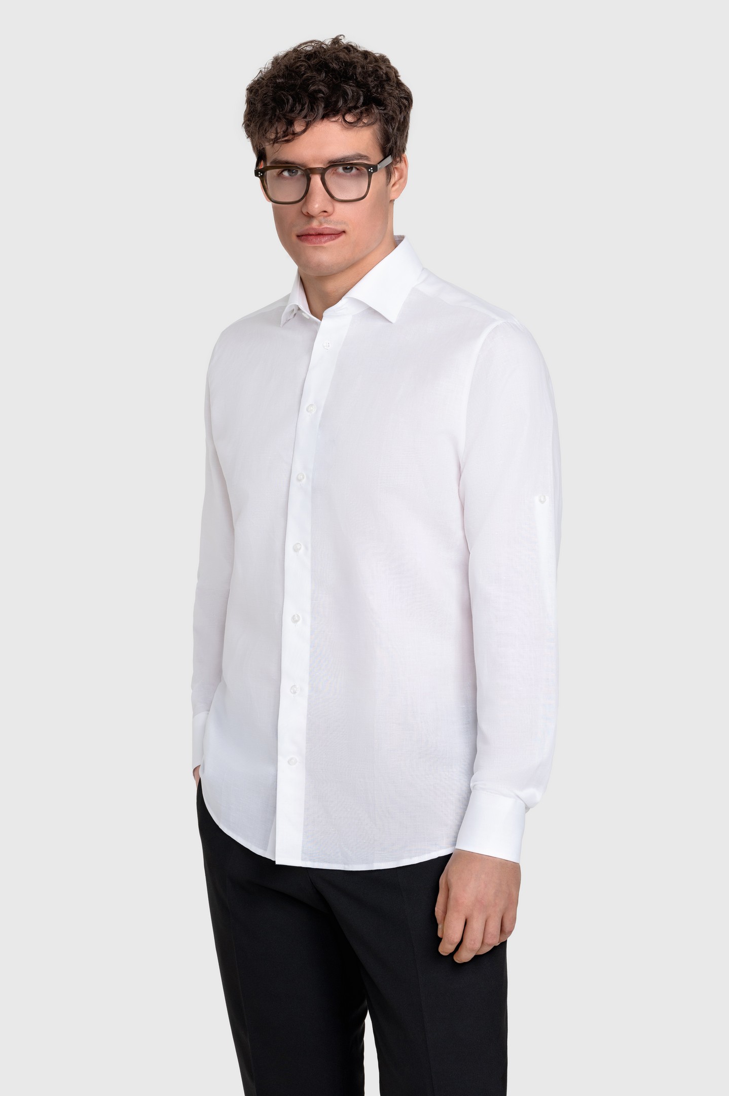 Сорочка мужская TR24E/05/0154 slim fit