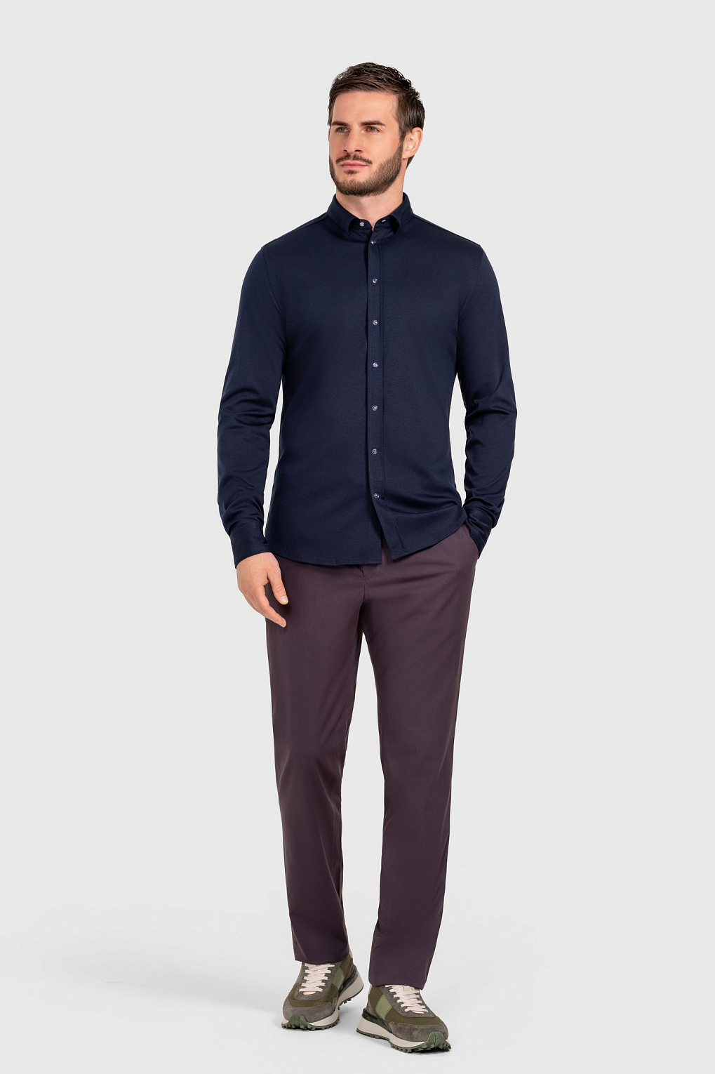 Сорочка мужская TR24A/05/0162 slim fit