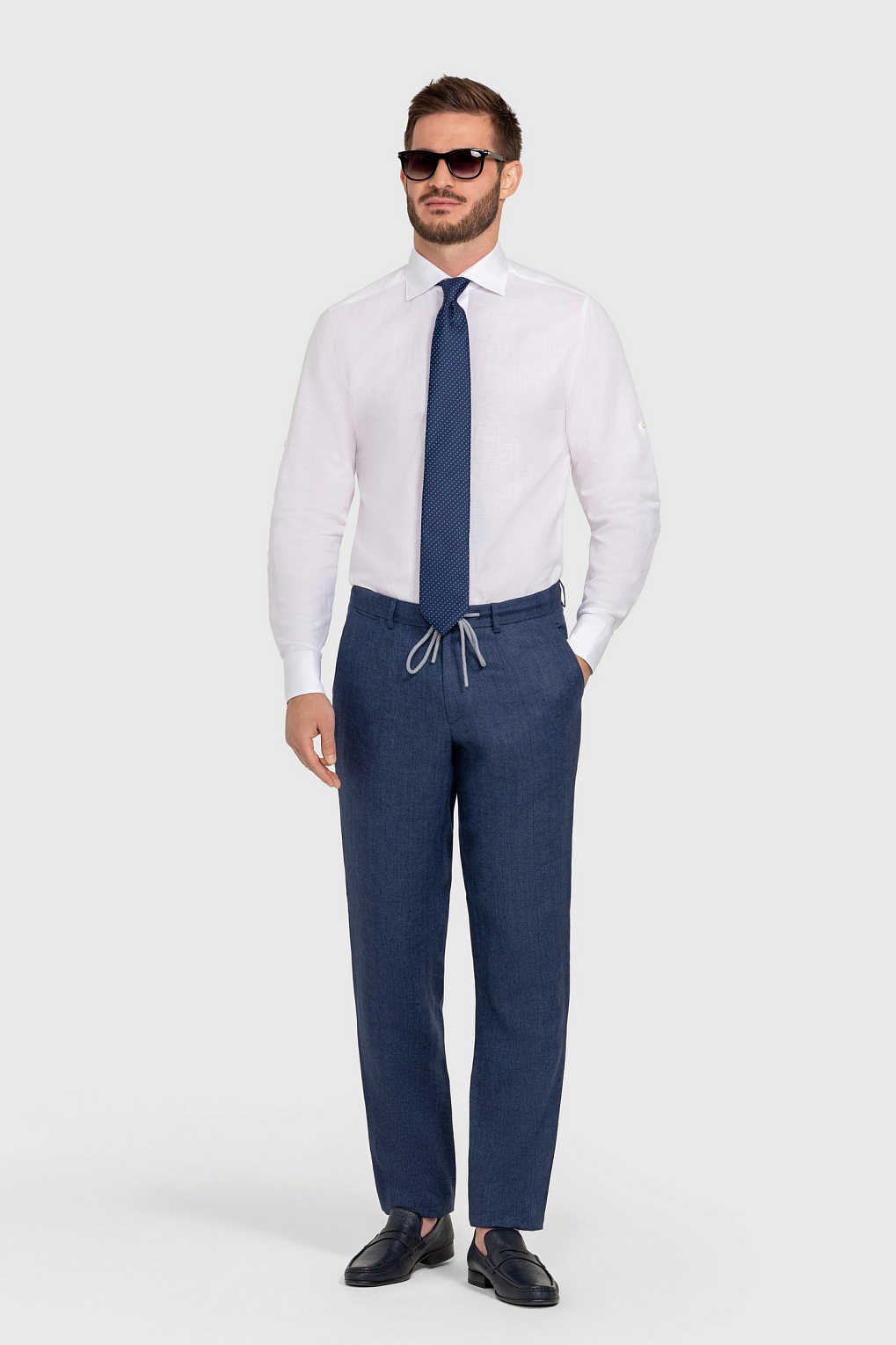 Костюм-двойка мужской Boschetto slim fit