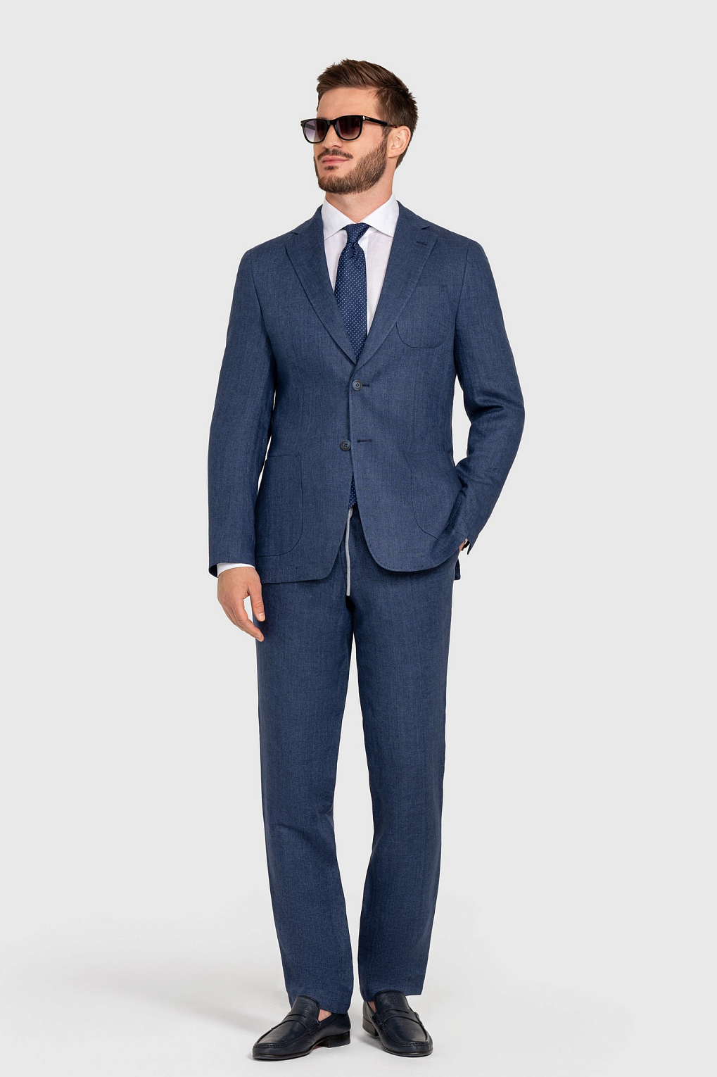 Костюм-двойка мужской Boschetto slim fit