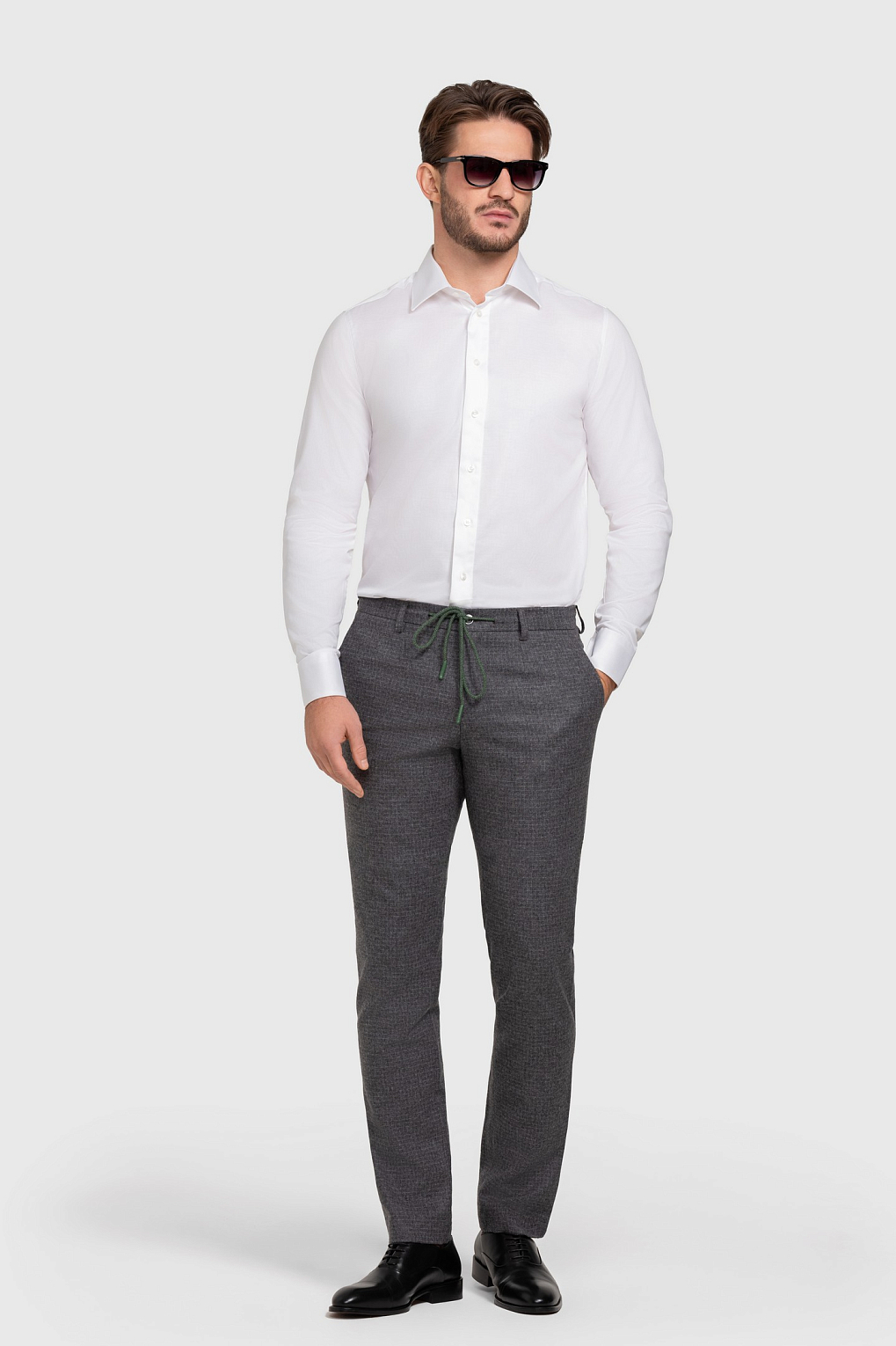 Сорочка мужская BASIC/05/0165 slim fit