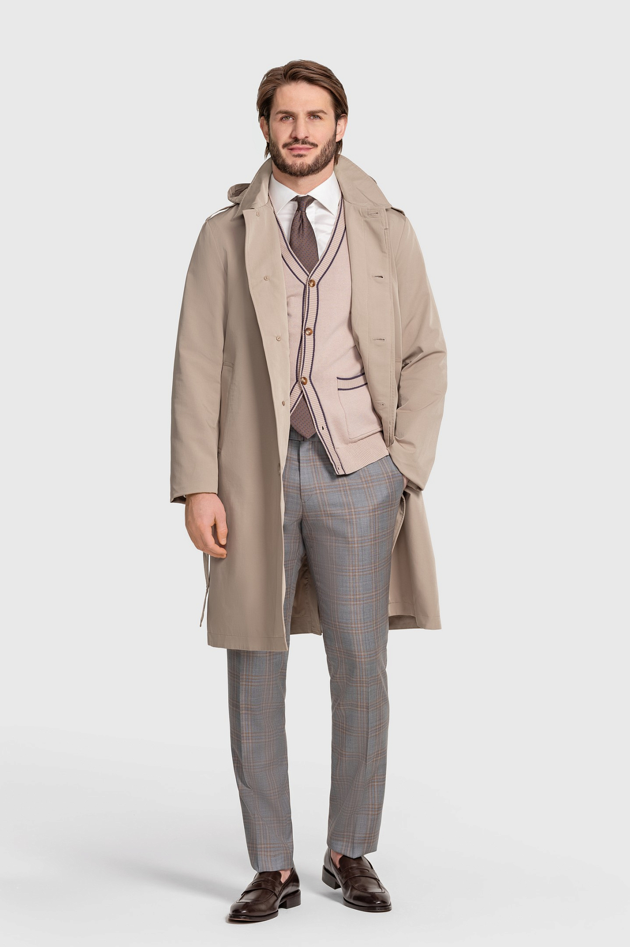 Плащ мужской TR25E/12/0087 - 2