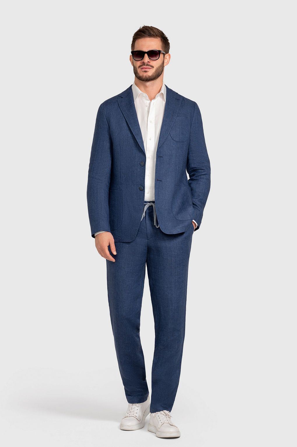 Костюм-двойка мужской Boschetto slim fit