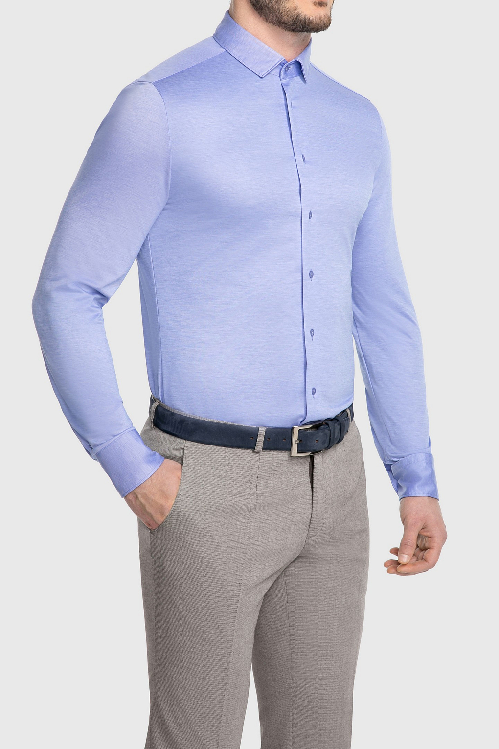 Сорочка мужская TR22E/05/0104 slim fit