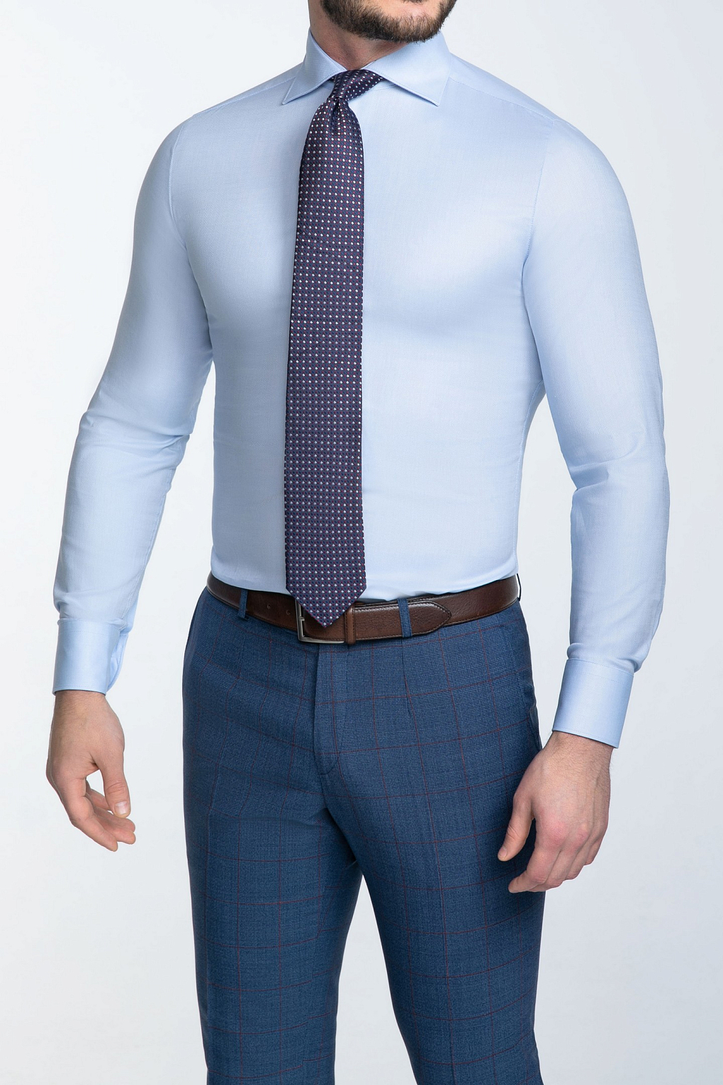 Сорочка мужская BASIC/05/0069 slim fit