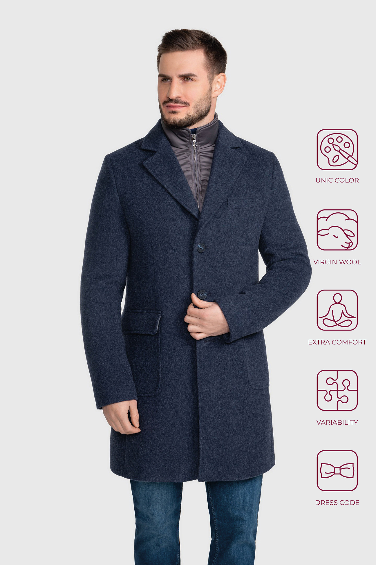 Пальто мужское Faradey - 1