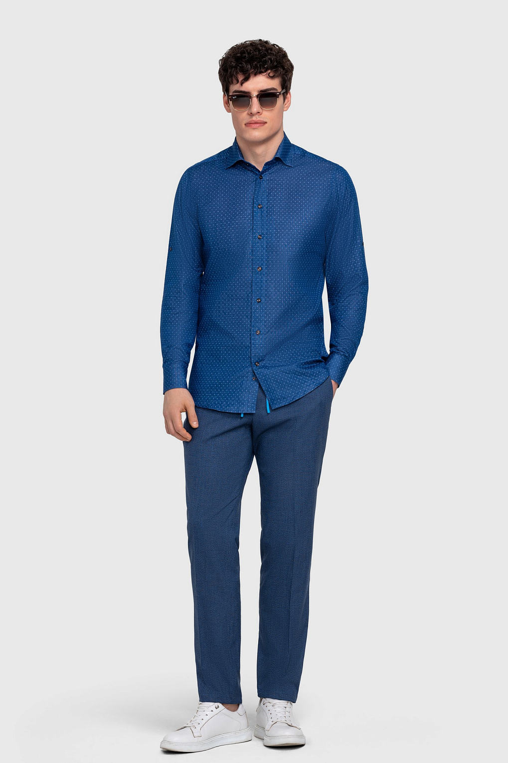 Сорочка мужская TR24E/05/0158 slim fit