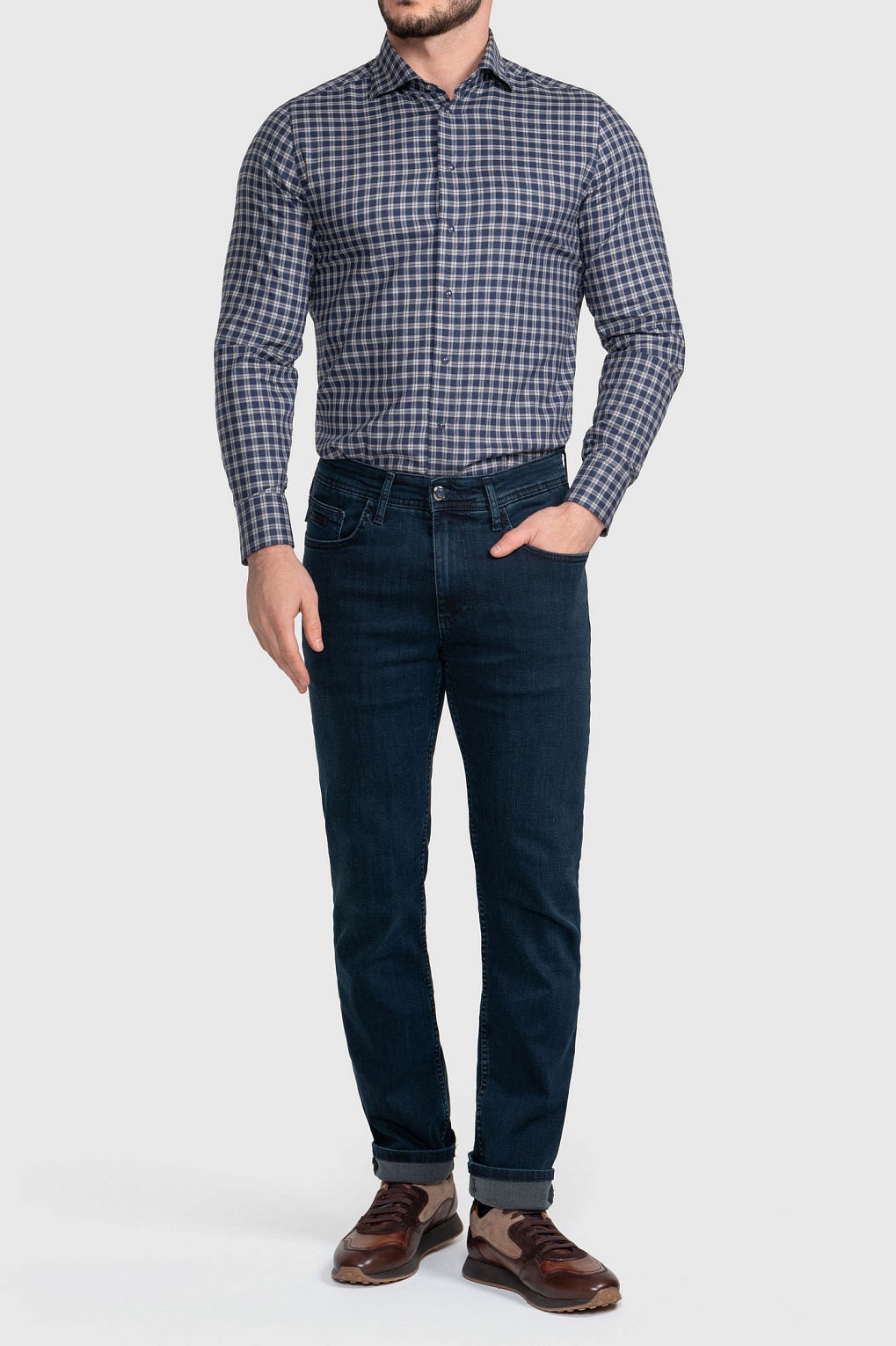 Сорочка мужская TR23A/05/0131 slim fit