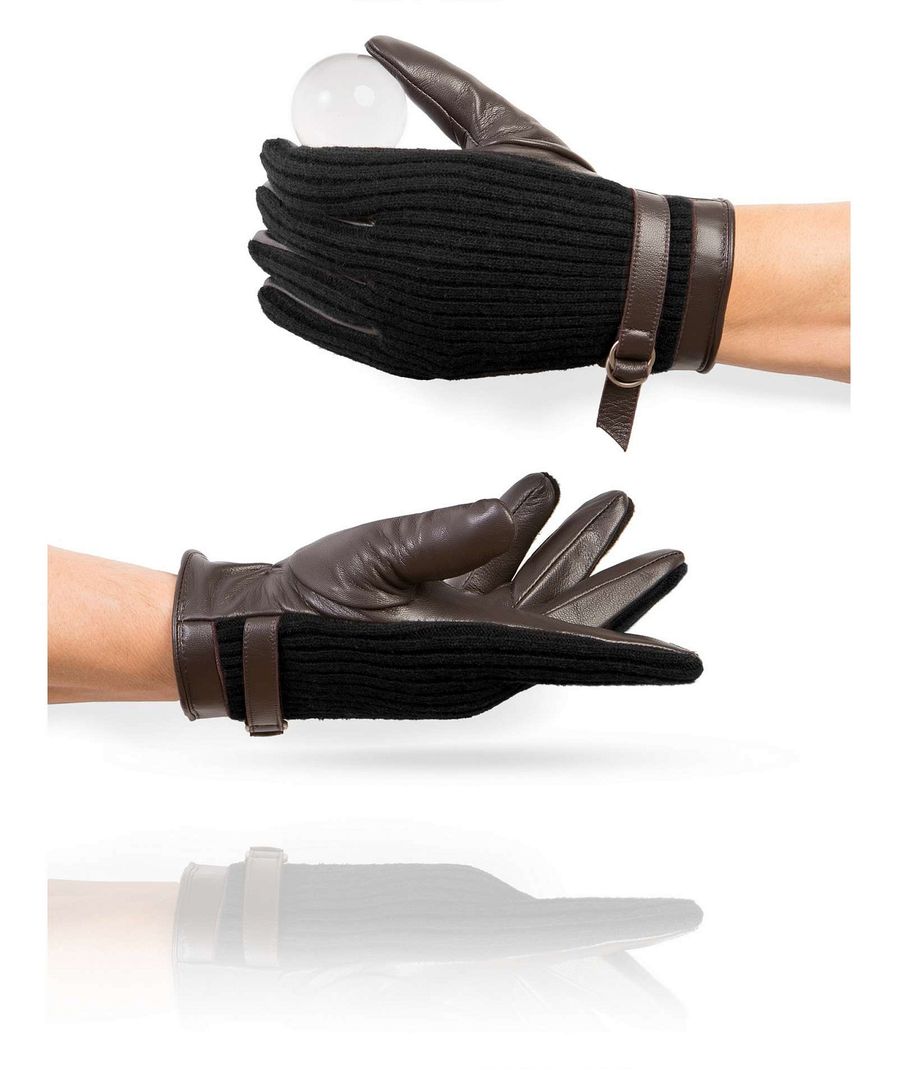 Перчатки мужские i.GT11_OSLO/BR.BL - 4