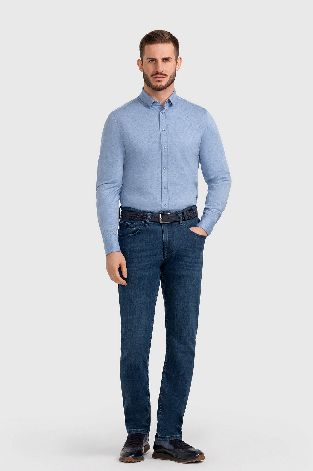 Сорочка мужская TR24E/05/0160 slim fit